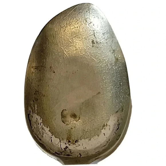 Reed & Barton Silverplate Tablespoon Antique 42g Monogram 'P' 8" - Picture 3 of 4